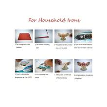 最新美麗的花卉與字母標語設計diy燙印補丁,適用於衣服、t恤、夾克、牛仔褲可水洗熱轉印貼紙 - 多色 - 查看 5