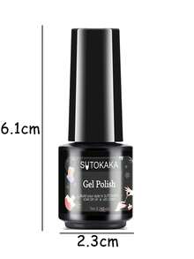 1 包淺綠色凝膠指甲油,uv/led浸泡凝膠快乾長效指甲油,適用於家庭diy指甲沙龍女性美甲用品 - 薄荷綠 - 查看 4