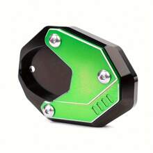 1 件數控鋁合金摩托車側支架加大腳墊相容 Z400 Z 400 400 400 2018-2023 Versys650 Versys 650 2011-2023 - 綠色 - 查看 4