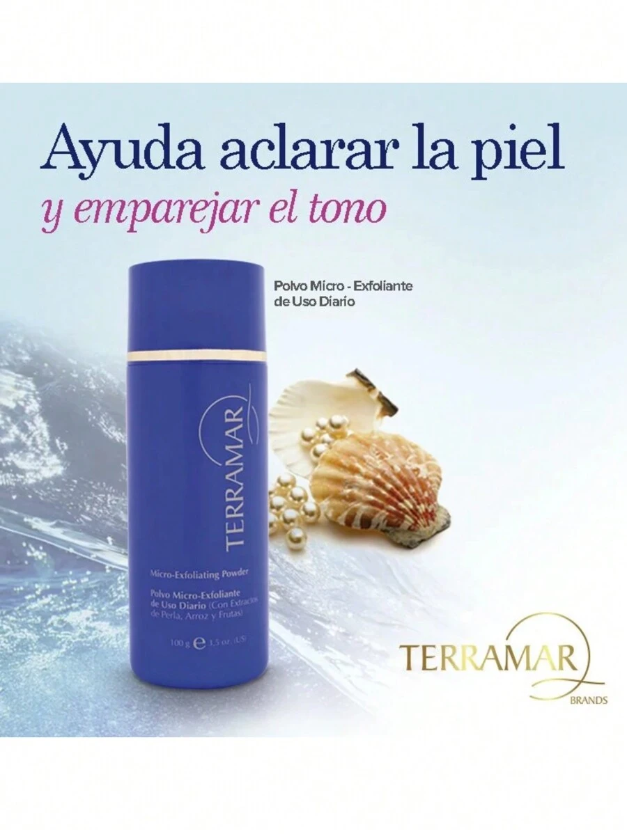 Terramar Polvo Micro - Exfoliante de Uso Diario / 100 g - Azul - Ver 1
