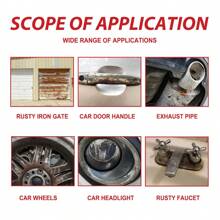 1pc/100g Metal Paint Anti-Rust And Rust Conversion Coating Primer With Brush For Radiator Refurbishment And Anti-Corrosion - Multicolor - View 5