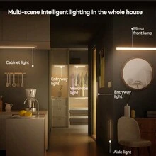 1入裝可充電讀寫夜燈,無需打孔安裝,適用於櫥櫃 - 白色 - 查看 6