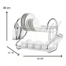Dish Drainer Dishes Sink Stainless Steel