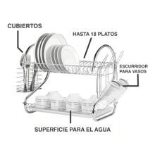 Dish Drainer Dishes Sink Stainless Steel