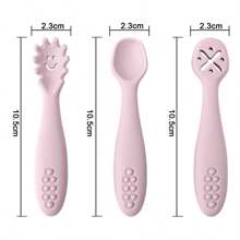 PopLittleOne Solid Feeding - Baby Pink - View 8