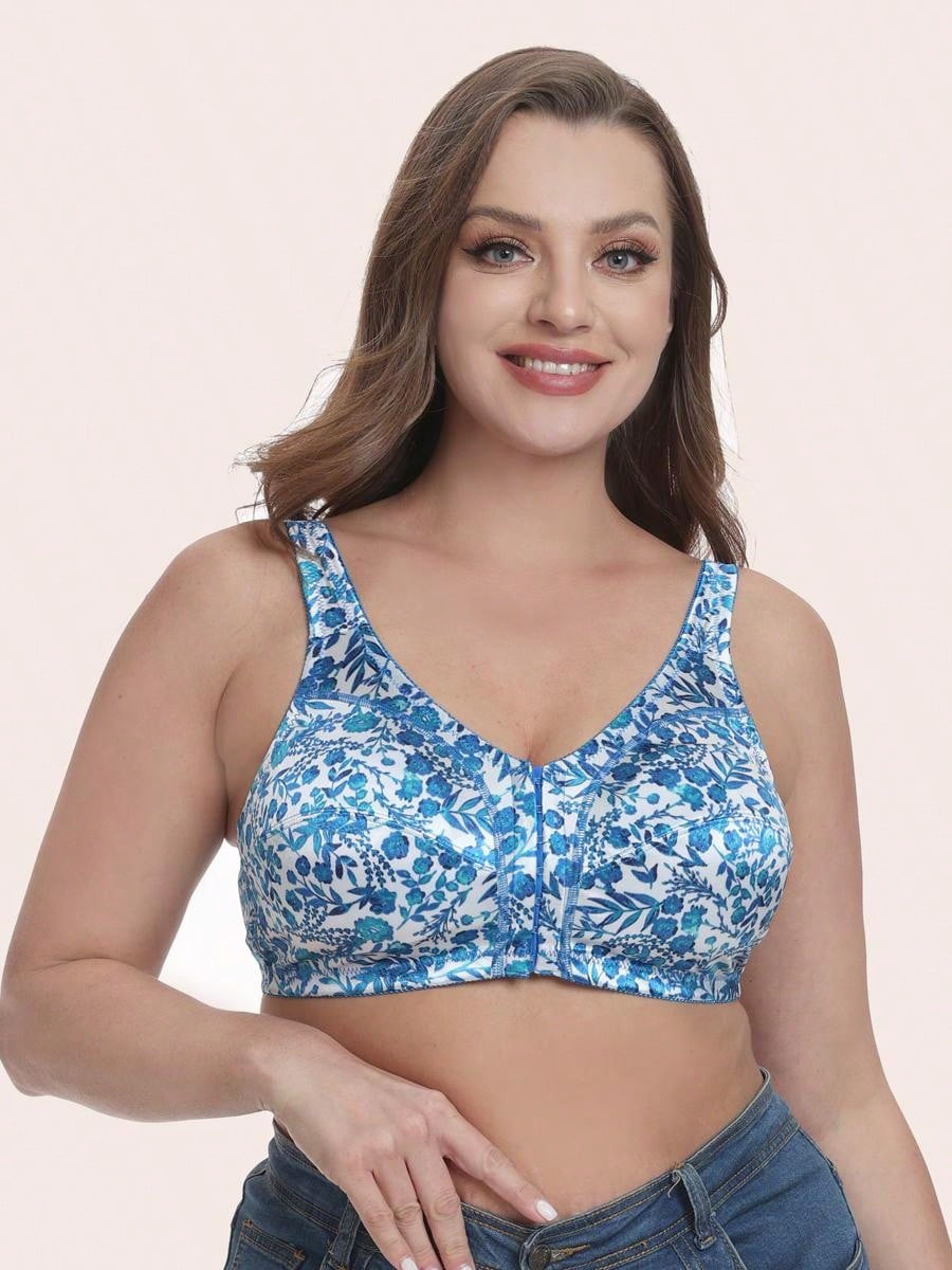 3er Pack BH Damen Ohne Bügel - Nahtloser Push-up BH Aus Eisseide