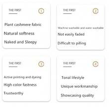 3入組新款皮膚友善印花床單套裝（不含填充物）,適用於單人、雙人或三人床 - 開心虎 - 查看 4