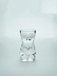 1 pièce Verre à Liqueur de Forme Corporelle, Style Aléatoire, Convient Pour les Repas de Famille et Usage Quotidien!, Cadeau Pour Père