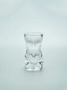 1 pièce Verre à Liqueur de Forme Corporelle, Style Aléatoire, Convient Pour les Repas de Famille et Usage Quotidien!, Cadeau Pour Père
