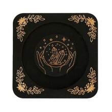 跨境木質手環托盤,美式創意家飾木製飾品,圓形手環收納盤,木製產品 - 杏色 - 查看 8