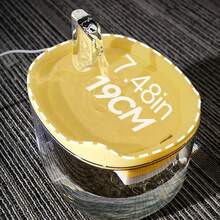 Usb Power Cord 1500ml Pet Water Fountain With Filter, Automatic Circulation, Large Capacity For Cats & Dogs - Multicolor - View 8