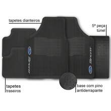 Car Floor Mat - 黑色 - 查看 2