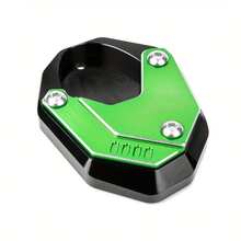 1 件數控鋁合金摩托車側支架加大腳墊相容 Z400 Z 400 400 400 2018-2023 Versys650 Versys 650 2011-2023 - 綠色 - 查看 11