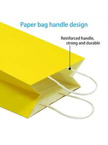 8pcs Mixed Color Gift Bag, Modern Paper Gift Wrapping Bag For Party