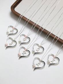 1 Châu Âu và Châu Mỹ Thiết kế thời trang Love Vòng cổ mặt dây chuyền - mặt dây chuyền chữ tình - Xem 9