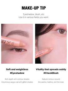Too Cool Artclass Matte Eyeliner Pencil #6 Sunset Quartz, Creamy Powder Blendable Formula, Lightweight Texture, Seamless Layering, Smudge-Proof, Breathable Hold, Skin-Friendly, Twist-Up Precise Tip, 1.1g/0.03oz, Korean Makeup, South Korea - #6 Sunset Quartz - 查看 6