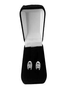 Fine Stud Earrings - 銀色 - 查看 2