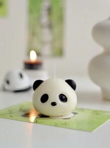 A Red Panda Scented Candle, Cute National Treasure Cartoon Decorative Ornament, Handmade Birthday Gift - Multicolor - View 4