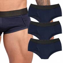 SIGH Men Briefs - 藏蓝色 - 查看 1