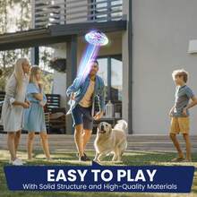 Tecnock Flying Orb Ball Toys, Hover Ball Boomerang With Lights, Hand Controlled Mini Drone For Kids, Galaxy Ball Flying Spinner, Indoor Outdoor Cool Toys Gifts For Boys Girls 6 7 8 9 10+ Year Old - Blue - View 7