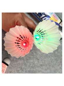 4 Equipped With Light Badminton Luminous Badminton LED Light Night With Training Ball Light Ball - Multicolor - View 2