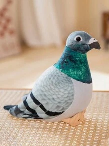1 Pieza Linda Paloma De Peluche Realista - Multicolor - Ver 1