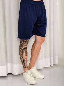 Men Shorts - Màu xanh lam - Xem 1