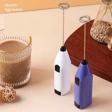 Mini Electric Milk Coffee Frother Protein Powder Mixer Automatic Whisk Foam Maker Blender For Coffee Matcha Latte Cappuccino Hot Chocolate - Green - View 4