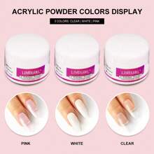 LIMEGIRL Acrylic Powder Monomer, Acrylic Liquid For Nail Extension, Gel Manicure Set Nail Drill Machine Nail Drill Kit Nail Glitter False Nails Art Tools Set