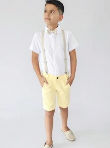 Young Boys Sets - Màu vàng - Xem 1