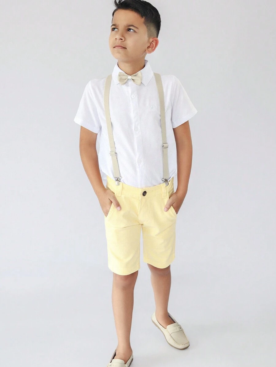 Young Boys Sets - Màu vàng - Xem 1