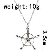 1 Personalized Simple Five-Pointed Star Pentagonal Protective Gold Necklace Suitable For Daily Wear By Women - Silver - View 4