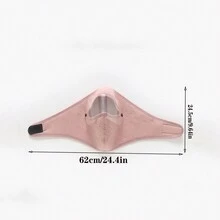 1個防風面罩,使用天鵝絨材質防止起霧,保暖,保護眼睛。適用於戶外騎行,在冬季透氣加厚。男女適用的全面罩,帶有耳保護,適用於冬季運動。 - 黑色 - 查看 6