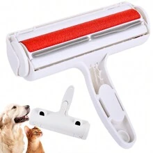 Quitapelos y Rodillos para Mascotas,Cepillo de Perros Gato, Removedor de Pelo Reutilizable para Perros y Gatos, Portátil y Lavable, Cepillo Quita Pelos Mascotas para Alfombras, Sofás, Ropa - Blanco - Ver 1