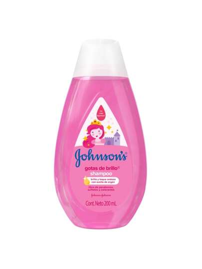 Shampoo Johnson's Gotas de Brillo 200ml Producto 100% Original