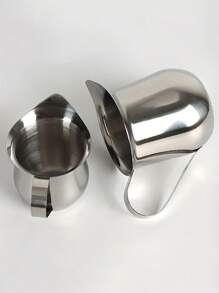 1pc Barista-Quality Stainless Steel Milk Frothing Pitcher For Espresso And Coffee School Supplies Back To School