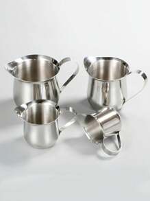 1pc Barista-Quality Stainless Steel Milk Frothing Pitcher For Espresso And Coffee School Supplies Back To School