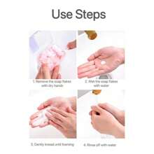 黃色檸檬香味,可拋式肥皂紙,便攜式迷你花瓣洗手紙,每片13克 - 黃色檸檬 - 查看 5