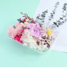 1 盒 DIY 永生花、环氧树脂填料，适用于 DIY 手工相册、环氧树脂珠宝模具、蜡烛、肥皂制作、美甲、DIY 工艺礼品用品、生日礼物
