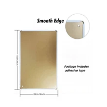 1個復古錫牌金屬裝飾牌匾-有趣的牌匾-送給青少年男孩(159),『禁止遊戲玩家進入』-bestylez有趣遊戲玩家牌匾,適用於遊戲房牆壁和門的裝飾-男友禮物,尺寸為12*8in - 多色5 - 查看 10