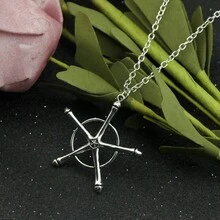 1 Personalized Simple Five-Pointed Star Pentagonal Protective Gold Necklace Suitable For Daily Wear By Women - Silver - View 6