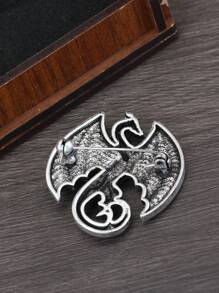 1 cái Rồng Trâm cài Viking cổ điển Trâm cài NỮ Nam Đang bay Thú vật Buổi tiệc Trâm cài Qủa tặng - Màu Bạc Cổ - Xem 10
