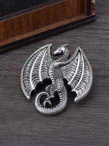 1 cái Rồng Trâm cài Viking cổ điển Trâm cài NỮ Nam Đang bay Thú vật Buổi tiệc Trâm cài Qủa tặng - Màu Bạc Cổ - Xem 8