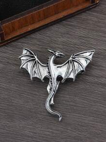 1 cái Rồng Trâm cài Viking cổ điển Trâm cài NỮ Nam Đang bay Thú vật Buổi tiệc Trâm cài Qủa tặng - Màu Bạc Cổ - Xem 7