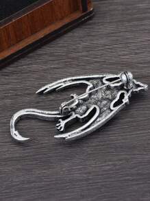 1 cái Rồng Trâm cài Viking cổ điển Trâm cài NỮ Nam Đang bay Thú vật Buổi tiệc Trâm cài Qủa tặng - Màu Bạc Cổ - Xem 4