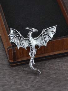 1 cái Rồng Trâm cài Viking cổ điển Trâm cài NỮ Nam Đang bay Thú vật Buổi tiệc Trâm cài Qủa tặng - Màu Bạc Cổ - Xem 5