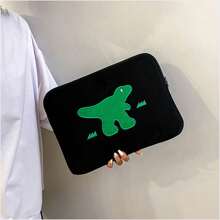 1 件韩国 INS 手工可爱刺绣笔记本电脑保护套，带衬垫的平板电脑保护套，适用于 11/13/14 英寸设备