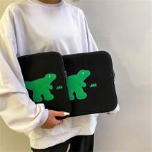 1 件韩国 INS 手工可爱刺绣笔记本电脑保护套，带衬垫的平板电脑保护套，适用于 11/13/14 英寸设备