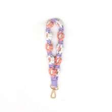 新品鮮花風格手工編織手鍊含雛菊,鑰匙扣和手機吊飾 - 小雛菊鑰匙扣 - 查看 11