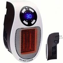 Calentador Eléctrico Portátil Mini, Calentamiento Rápido Para El Hogar Y La Oficina - Blanco - Ver 1